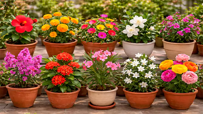 d-Flowering Plants for Home Gardens