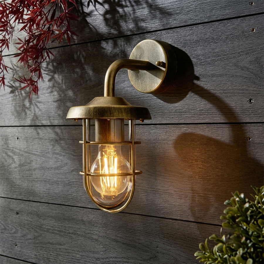 Barker Industrial Outdoor Wall Light