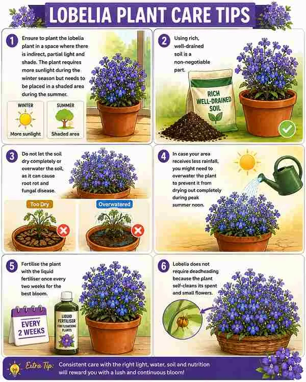 Lobelia erinus Care