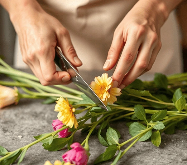 Making flowers last long