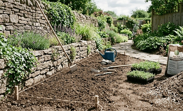 Site Selection and Soil Prep of wild thyme
