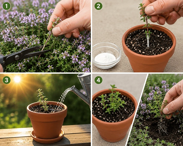 Stem Cutting Propagation Method
