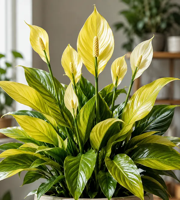 Spathiphyllum Golden Delicious