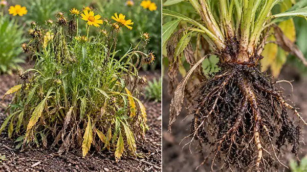 Coreopsis root rot