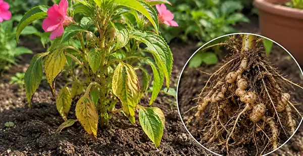 balsam plant root